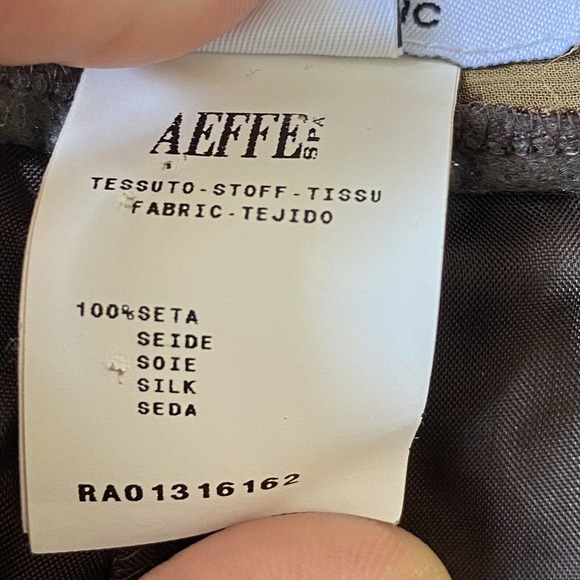 Vtg Moschino Cheap & Chic Silk Tulip Animal Print Skirt W/ Slip Liner. Brown/tan - Picture 8 of 8